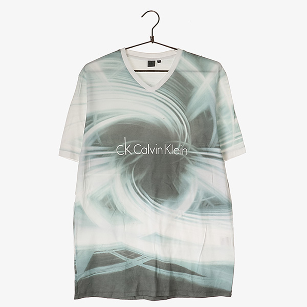 CALVIN KLEIN 캘빈 클라인 코튼 프린팅 로고 티셔츠 / MEN L 빈티지원